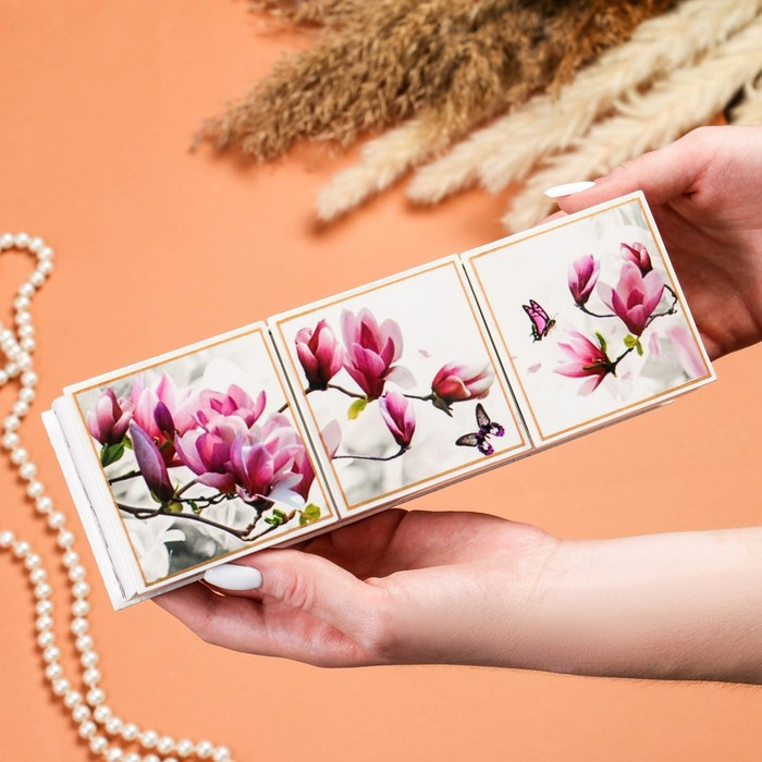 Шкатулка тройная, белая, лаковая миниатюра Шкатулка тройная, белая, лаковая миниатюра