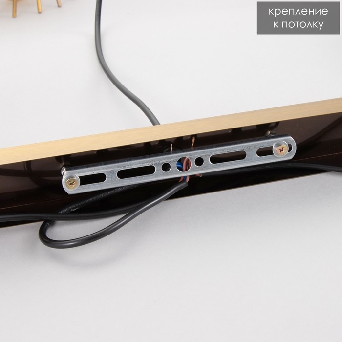 Светильник BayerLux Светильник BayerLux "Сенча" 3хE27 40Вт золото 55х15х100 см