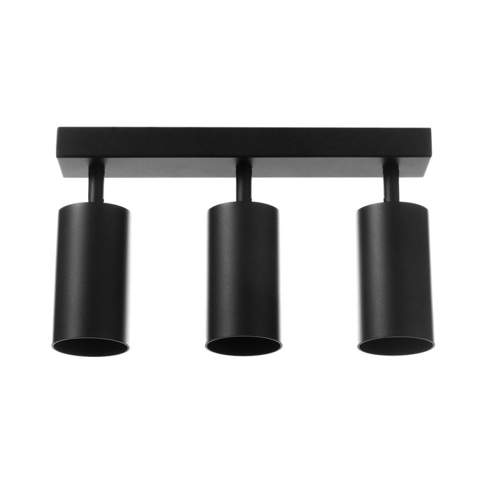Спот Спот "Этнес" 3хGU10 черный 50х6,5х16,5 см