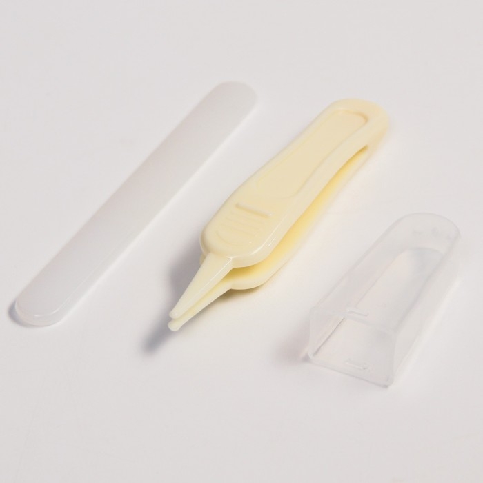 Набор по уходу за ребенком, 4 предмета, цвет желтый Набор по уходу за ребенком, 4 предмета, цвет желтый