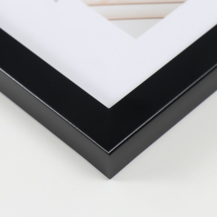 Фоторамка пластик "МИРАМ" 15х21 см, 641807 чёрный