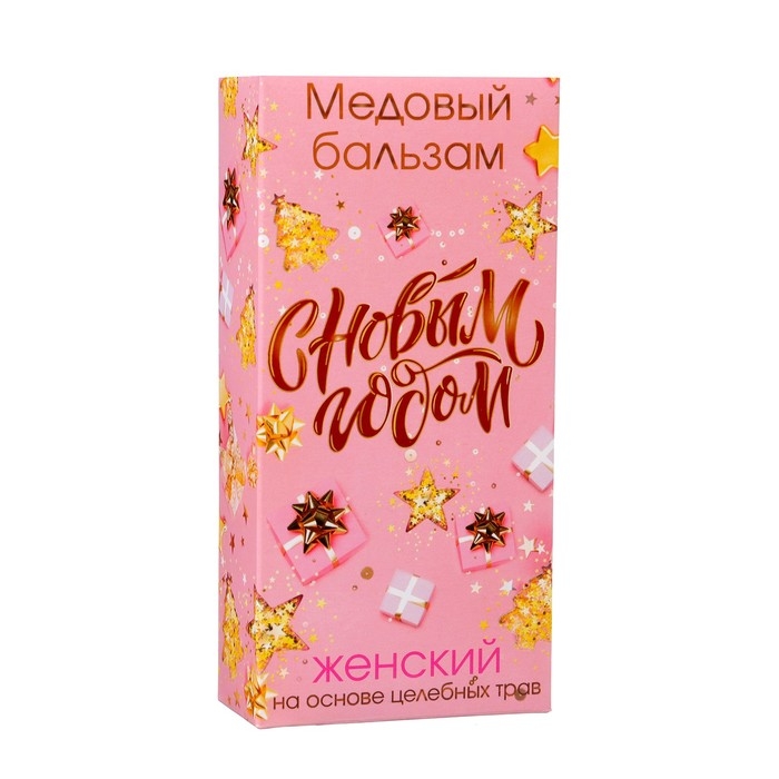Новогодний медовый бальзам Vitamuno алтайский  Новогодний медовый бальзам Vitamuno алтайский "Женский" , 250 мл