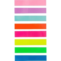 Клейкие закладки пласт. 8цв.по 20л. 45ммх8 Attache Selection