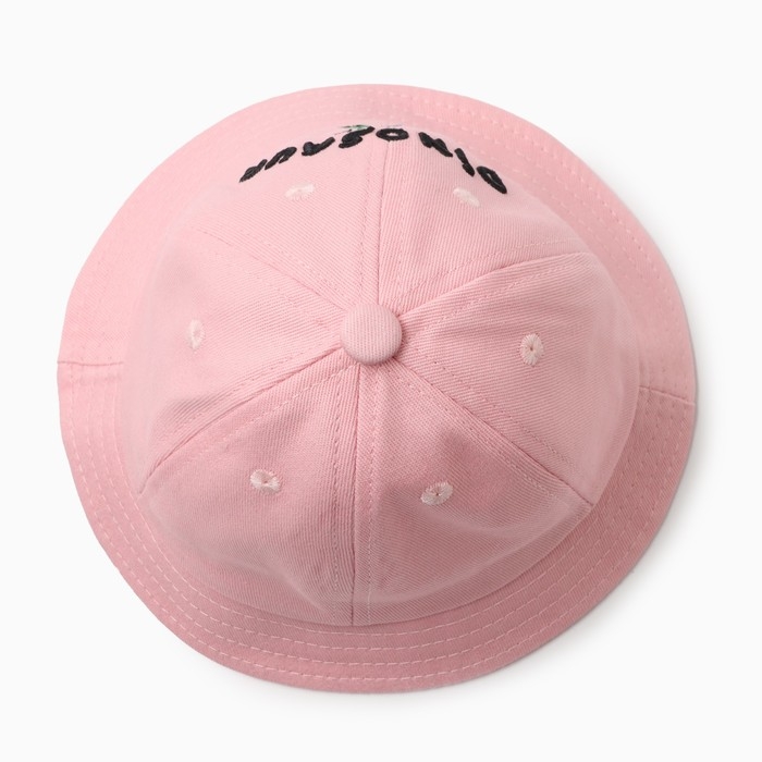 Панама для девочки MINAKU Панама для девочки MINAKU "Dinosaur", цв. розовый, р-р 50