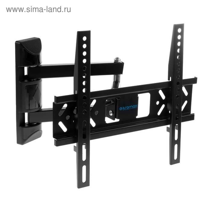 Кронштейн Kromax PIXIS-XS, для ТВ, наклонно-поворотный, 22-55 Кронштейн Kromax PIXIS-XS, для ТВ, наклонно-поворотный, 22-55", 95-423 мм от стены, черный