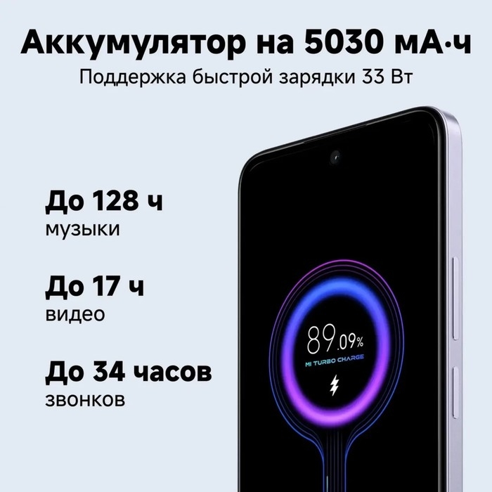 Смартфон Xiaomi POCO M6, 6.79 Смартфон Xiaomi POCO M6, 6.79", 8Гб, 256Гб, 108 Мп, 2 Мп, 2 Sim, NFC, 5030мАч, черный