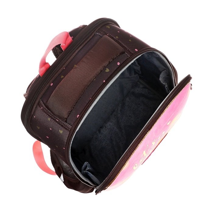 Рюкзак каркасный 38 х 29 х 16 см, Hatber Ergonomic Plus Рюкзак каркасный 38 х 29 х 16 см, Hatber Ergonomic Plus "Милашка" NRk_85019