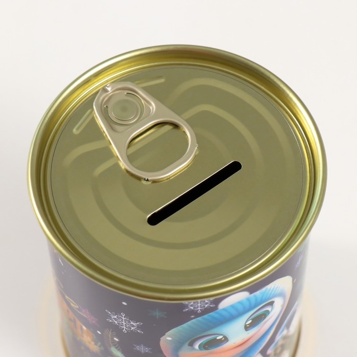 Копилка-банка металл Копилка-банка металл "Сказка сбудется"