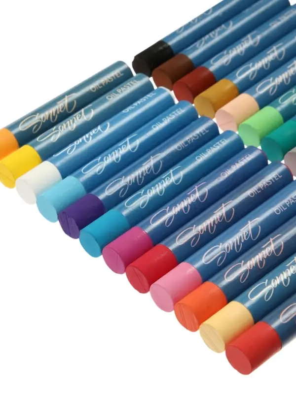 Пастель масляная 36 цветов, ЗХК &laquo;Сонет&raquo;, 10/69, круглая