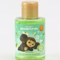 Детский шампунь, аромат яблочный взрыв, 100 мл, Чебурашка