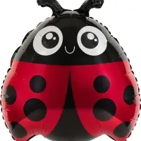 Воздушный шар фольгированный 24" &laquo;Божья коровка&raquo;