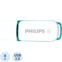 Флеш-память PHILIPS SNOW2.0 8GB, USB 2.0