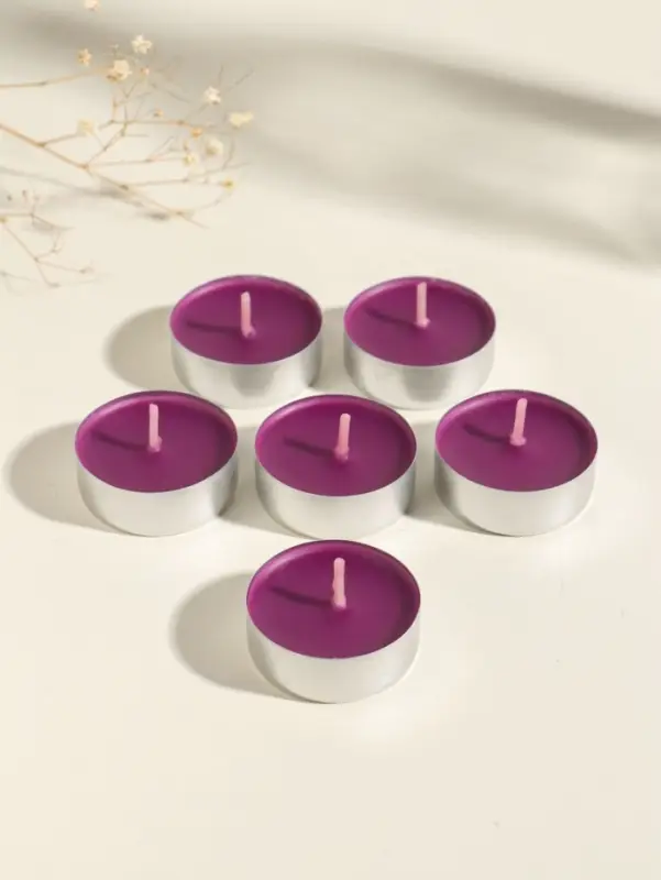 Набор свечей ароматических чайных &laquo;Тосканский виноград&raquo;, 6 шт.