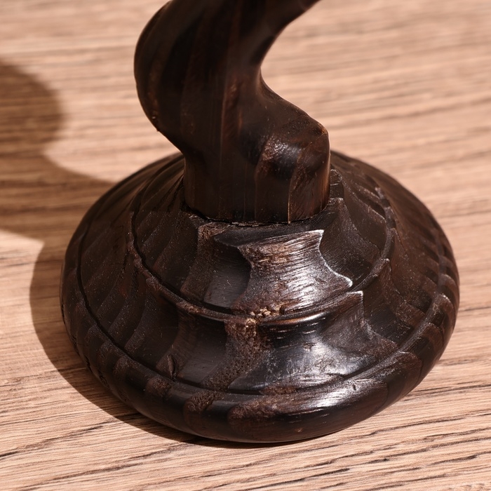 Подсвечник  Подсвечник "Лиана" 27,5 см, дерево шишам