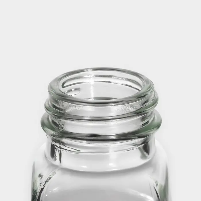 Набор для специй Доляна &laquo;Стиль&raquo;, 2 предмета: солонка 50 мл, перечница 50 мл, h=7 см, стекло