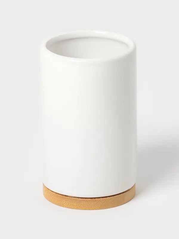 Аксессуары для ванной SAVANNA &laquo;Джуно&raquo;, 3 предмета, мыльница, дозатор для мыла 280 мл, стакан, белые