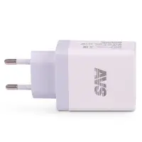 USB сетевое зарядное устройство AVS 4 порта UT-732 (QC 3.0, PD Type C, 3A )