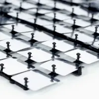 Панель с пайетками для фотозоны 30&times;30 см, серебристый