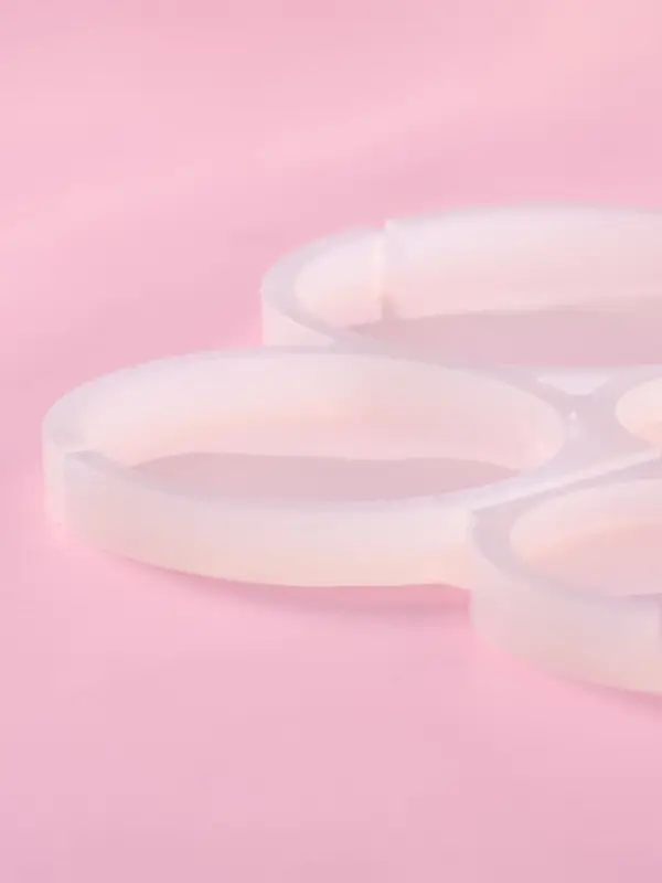 Форма для леденцов Доляна &laquo;Кругляши&raquo;, силикон, 17&times;15.5&times;0.7 см, 6 ячеек, прозрачная