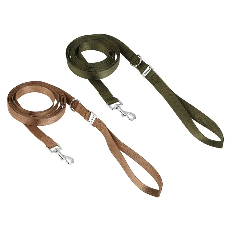 Поводок для животных тм VETTA, нейлон, хаки/беж, 3м x 2см