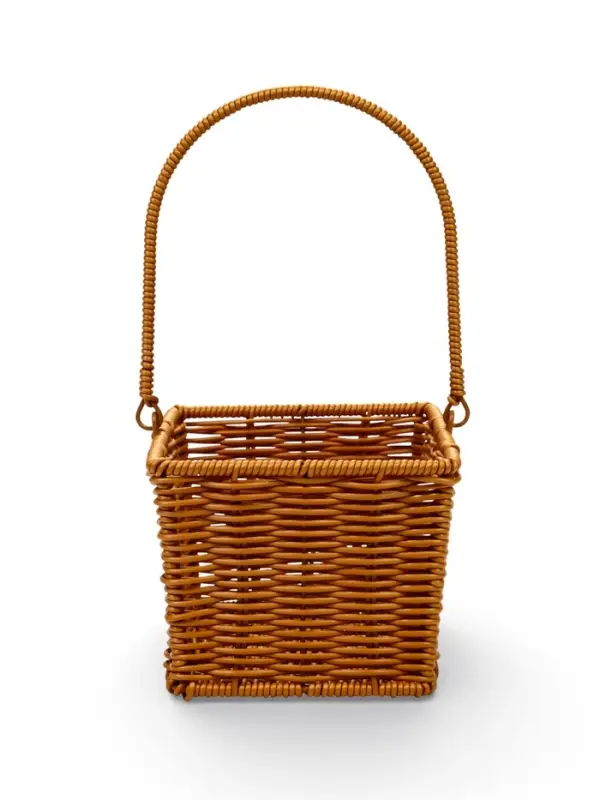 Набор корзин 2 шт 23х11х13  26х17х15 см ручка h=18/18 см металл каркас