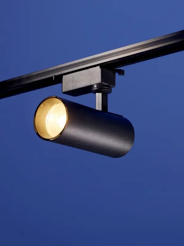 Трековый светильник Luazon lighting, TSL-012, 20 Вт, 1400 Лм, 2800K, чёрный, свечение тёплое белое