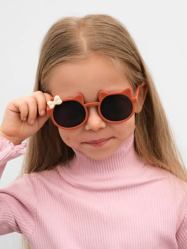 Очки солнцезащитные детские, uv 400, линза 4.8&times;4 см, цвет МИКС