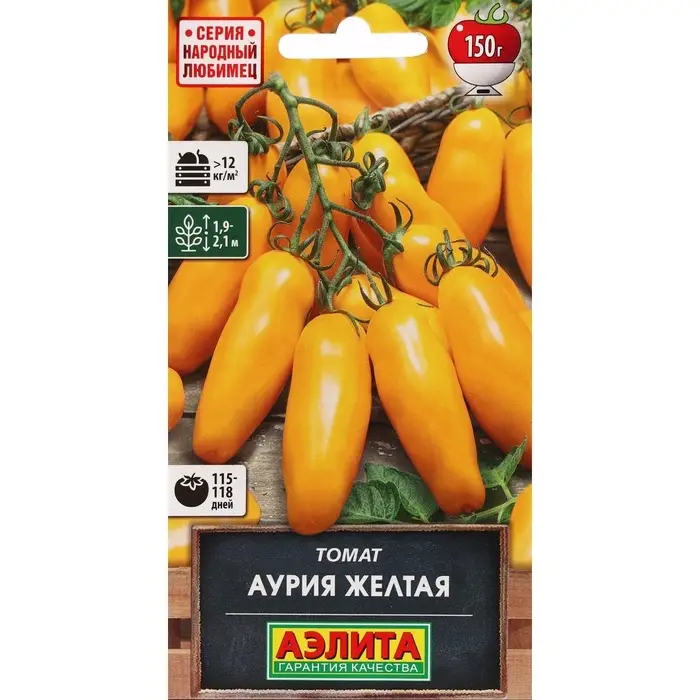 Семена Томат &laquo;Аурия желтая&raquo;, 20 шт., &laquo;АЭЛИТА&raquo;