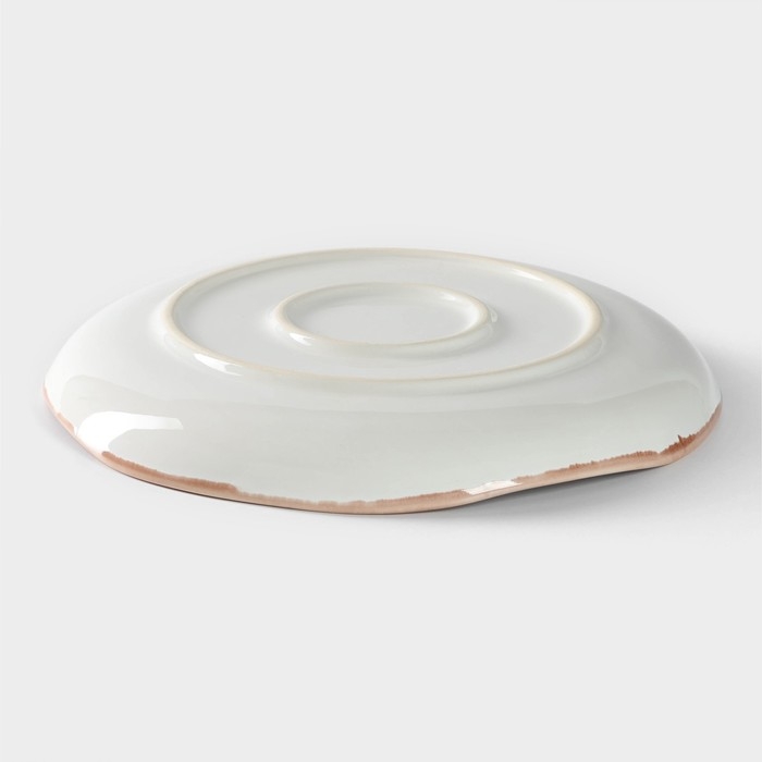 Тарелка фарфоровая Punto bianca, d=26,5 см