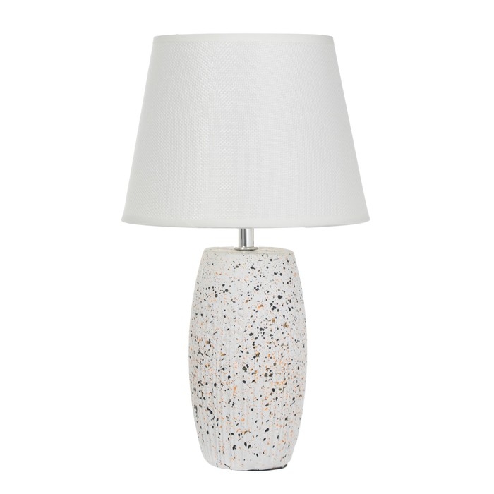 Лампа настольная Лампа настольная "Дандан" 1х40Вт Е14 белый 20х20х34см