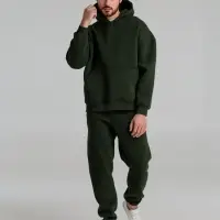Худи Kulonga Oversize, темно-зеленый хаки, размер M/L