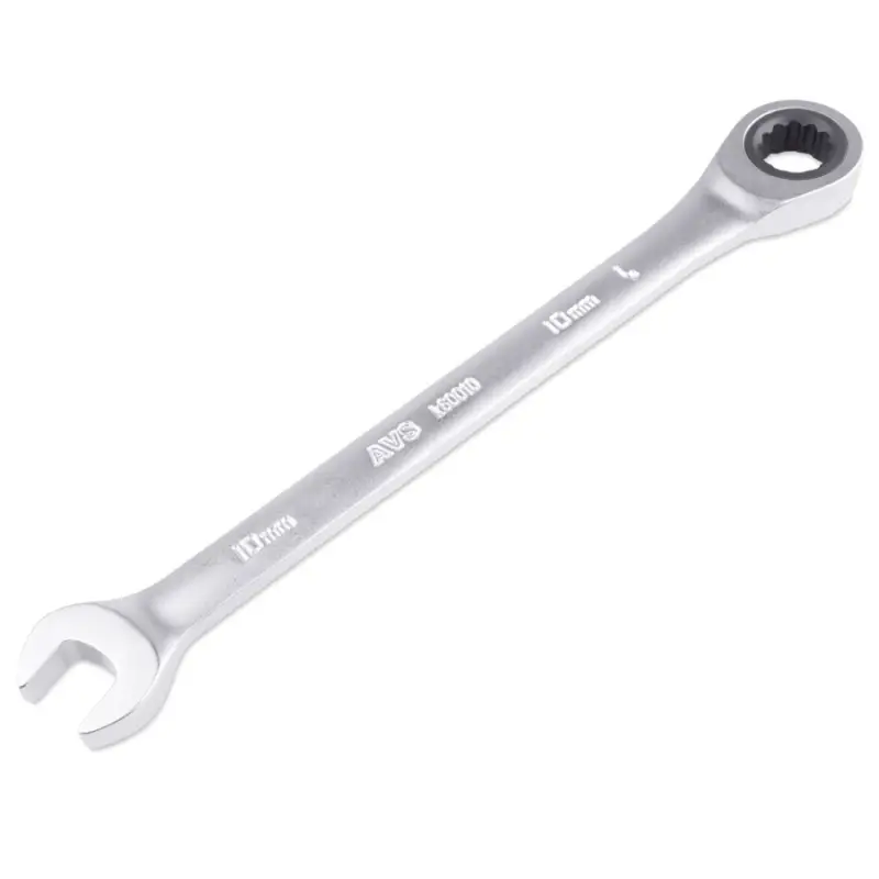 Ключ гаечный комбинированный трещоточный (10 мм) AVS K60010