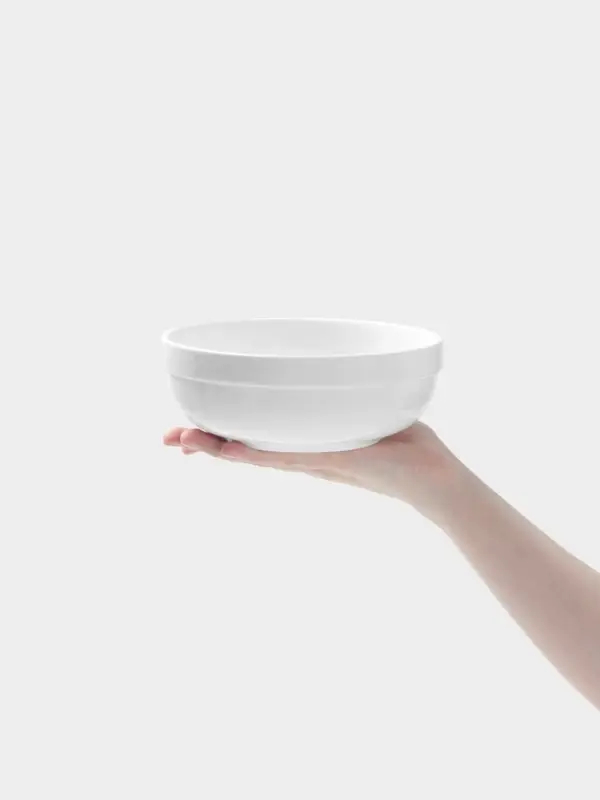 Салатник Hanna Kn&ouml;vell, 900 мл, d=17 см, фарфор, белый