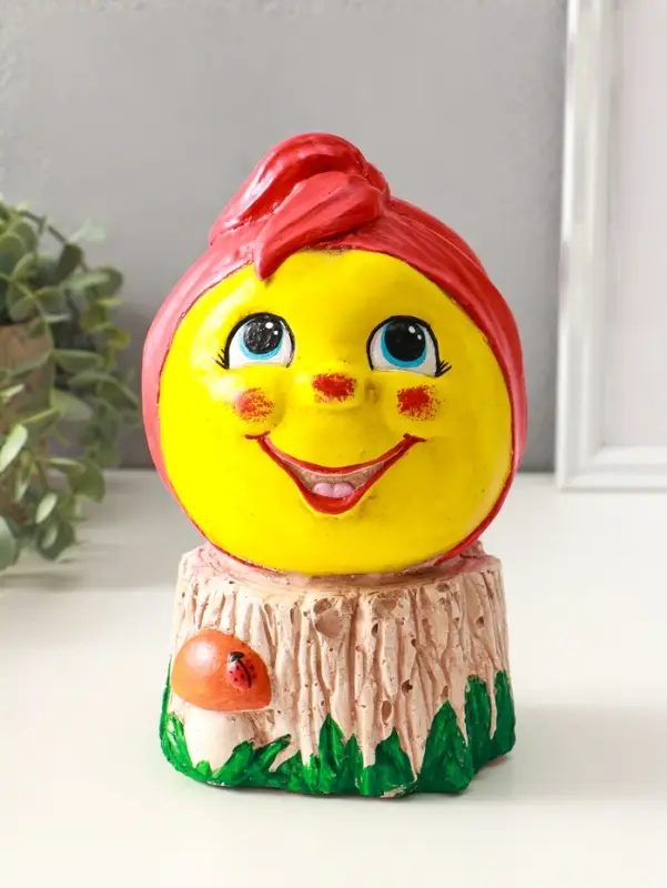 Копилка для денег &laquo;Колобок&raquo;, гипс, 22&times;14&times;13 см