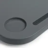 Корзина - столик maclay 2 в 1, складная, 47&times;28.5&times;23.5 см, серая