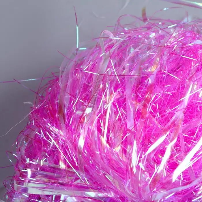 Набор для творчества и декора &laquo;Перья белые + наполнитель&raquo;, фуксия