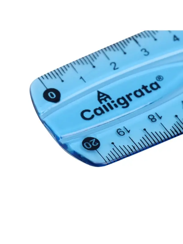 Линейка гибкая, силикон, 20 см, МИКС Линейка гибкая, силикон, 20 см, МИКС