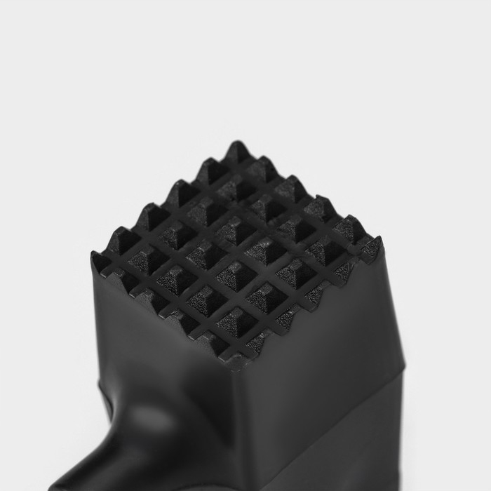 Молоток для мяса Доляна «Квадрат», 25 см, цвет чёрный Молоток для мяса Доляна «Квадрат», 25 см, цвет чёрный