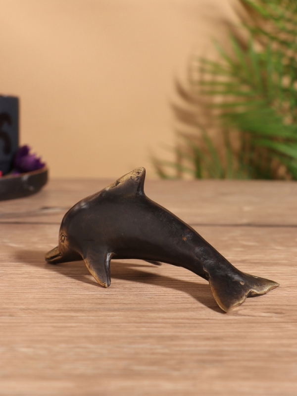 Сувенир бронза "Дельфин" 13х5х6 см