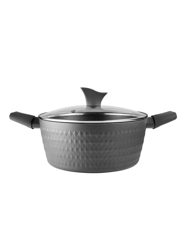 Кастрюля 2 литра Kontur-20C крышка индукция антипригарное Кастрюля 2 литра Kontur-20C крышка индукция антипригарное