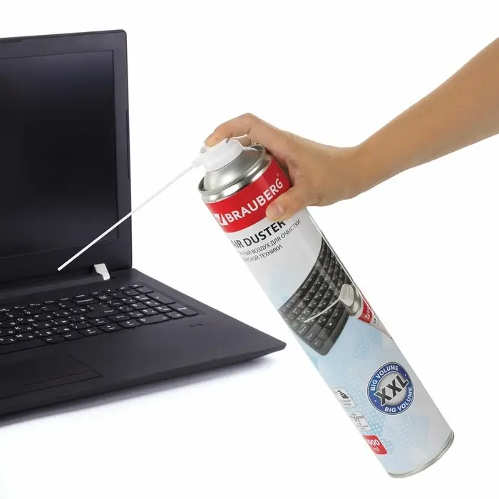 Баллон д/очистки офисной техники BRAUBERG, 1000мл, 513317