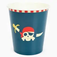 Стакан одноразовый бумажный «Пиратская вечеринка», 250 мл Стакан одноразовый бумажный «Пиратская вечеринка», 250 мл