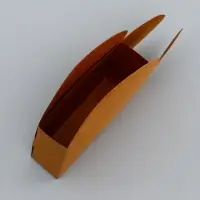 Подарочная коробка - сердце, с вкладышем внутри для конфет, открыток и сувениров, крафт, 10&times;10&times;3 см