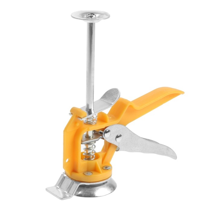 Регулятор высоты плитки ТУНДРА, пластиковая ручка, диапазон 10 - 95 мм Регулятор высоты плитки ТУНДРА, пластиковая ручка, диапазон 10 - 95 мм