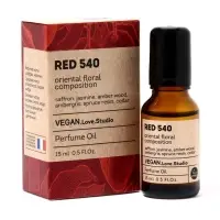 Парфюмерное масло женское VEGAN.Love.Studio Red 540, 15 мл