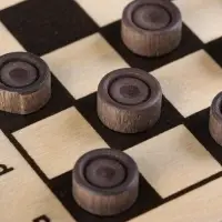 Настольная игра нарды с шашками TAKE IT EASY &laquo;Узор&raquo;, деревянные большие, 40&times;40 см