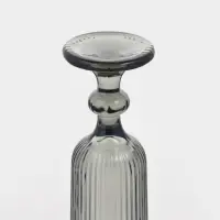 Бокал для шампанского Magistro &laquo;Грани&raquo;, 150 мл, 5.5&times;18.5 см, стекло, графит