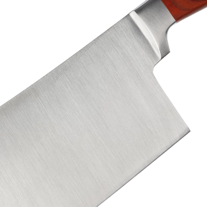 Нож рубак  лез  170 мм   толщ 2 мм  3Cr13  с деревянной ручкой