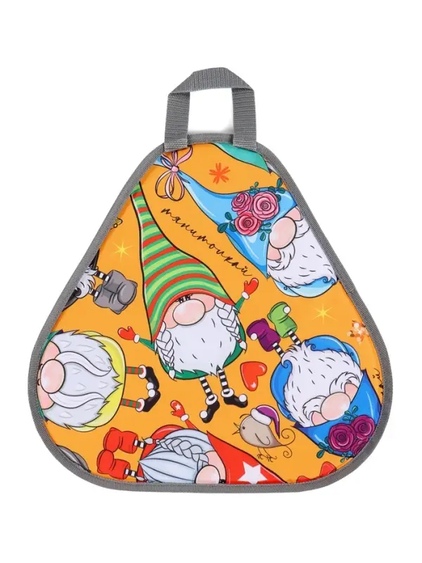 Ледянка мягкая Gnome, треугольная, цвет МИКС