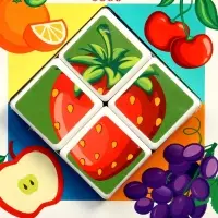 Кубики магнитные Татой &laquo;Фрукты&raquo;